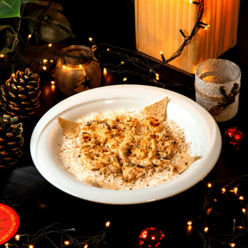 Creamy Mushroom Risotto with Basmati Rice